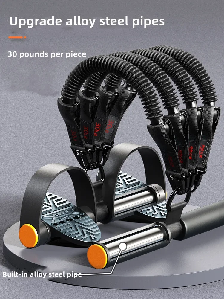 Outdoor Adventure Sports - ペダル式テンショナー メンズフィットネス・背中・腹筋・腹筋トレーニング用多機能テンション装置 プルロープ
