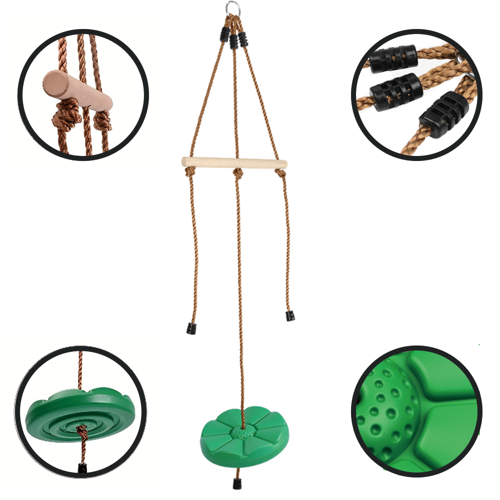 子供用忍者障害物コースプレイセット – 屋外用ブランコ、滑り - Outdoor Adventure Course のレビューと価格
