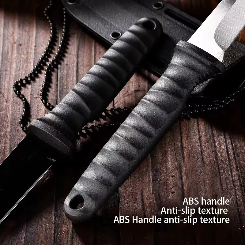 アウトドアポケットナイフ - シース付きポータブルキャンプナ - Survival Knife Full Tang のレビューと価格