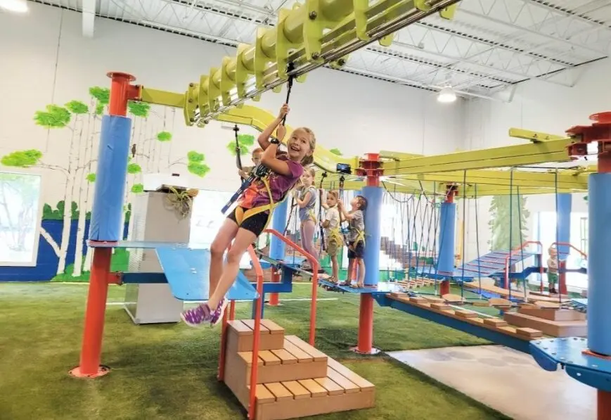 ロープコース建設クライミングネット遊具アドベンチャー遊具屋内 - Outdoor Adventure Course のレビューと価格