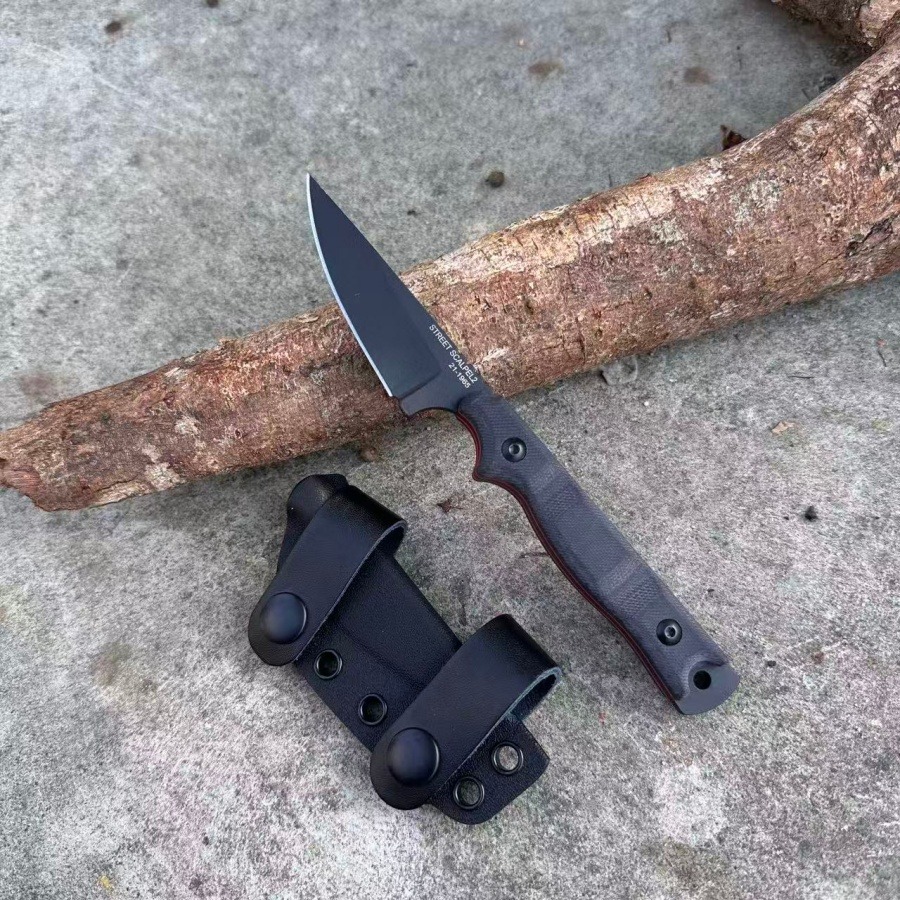 TOPS ストリート スカルペル 2 ナイフ キャンバス マ - Survival Knife Full Tang のレビューと価格