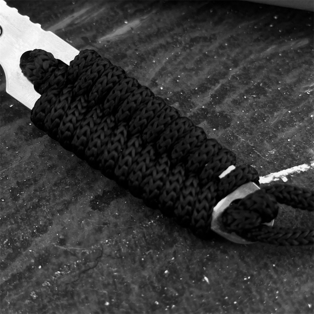 実用的なフルタングポケットナイフ、シース付き、440C鋼刃、 - Survival Knife Full Tang のレビューと価格